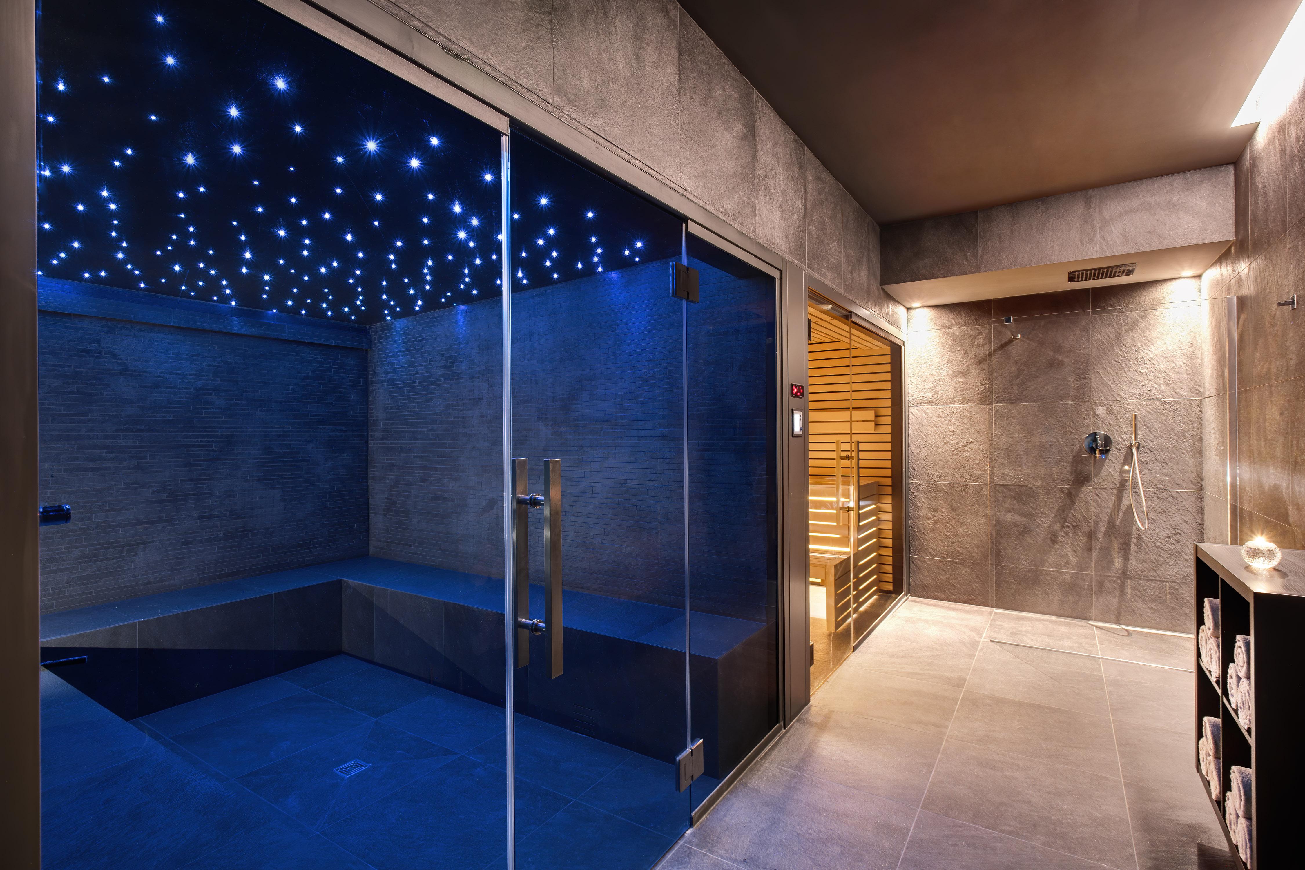 Hotel Splendide Royal Lugano Exterior foto A modern Finnish sauna