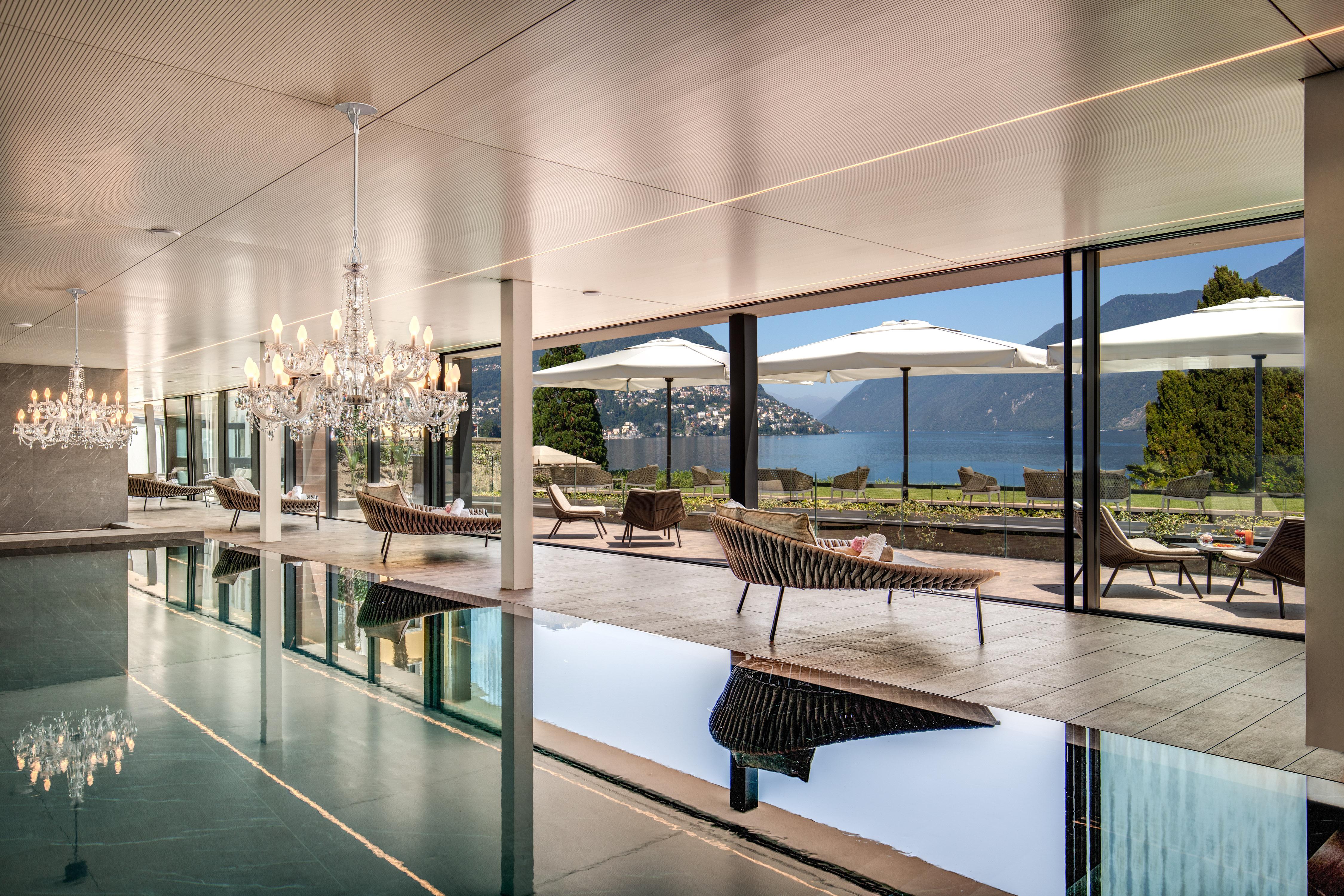 Hotel Splendide Royal Lugano Exterior foto The Lake House