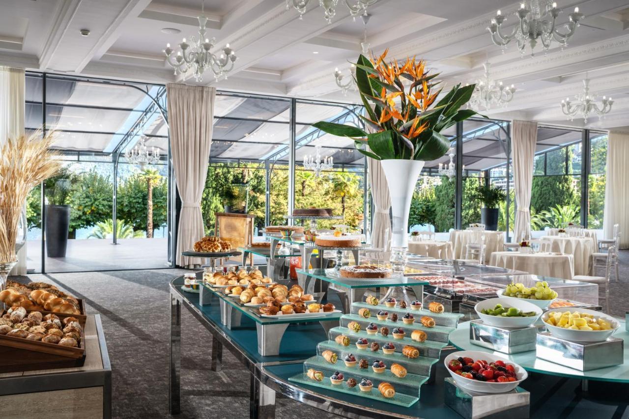 Hotel Splendide Royal Lugano Exterior foto The Garden Grill