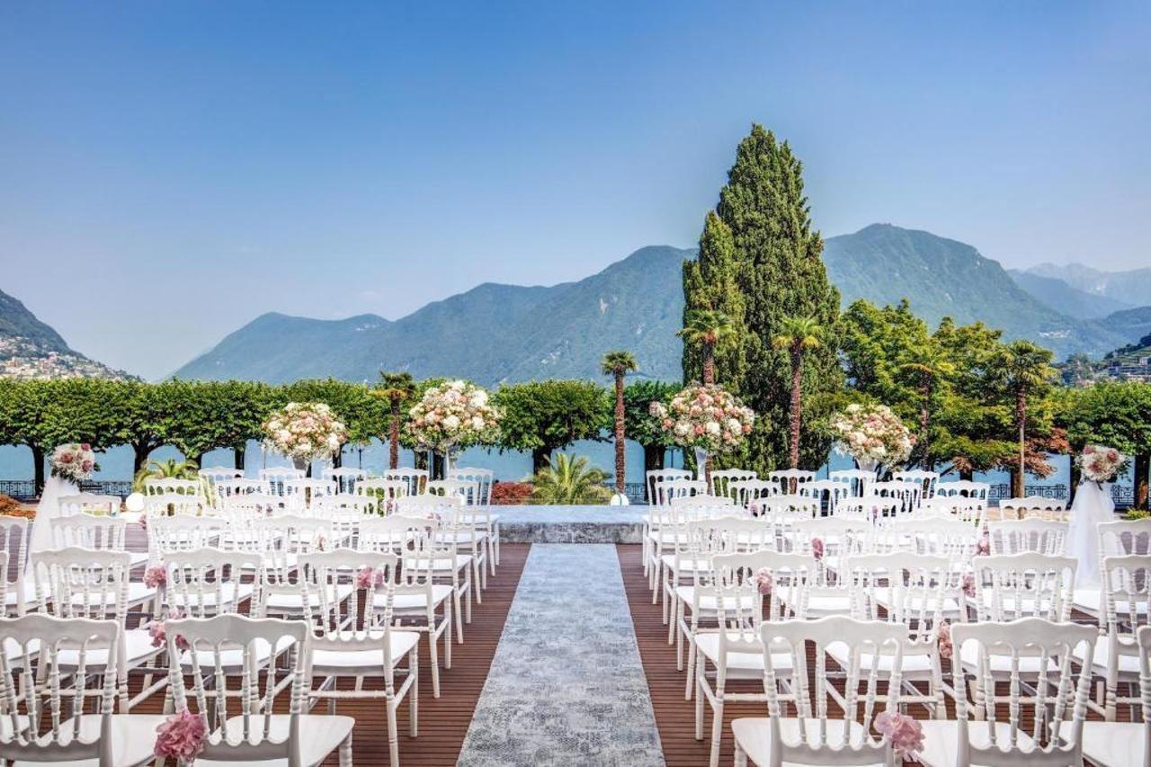 Hotel Splendide Royal Lugano Exterior foto Wedding venue at the Mandarin Oriental, Lake Como
