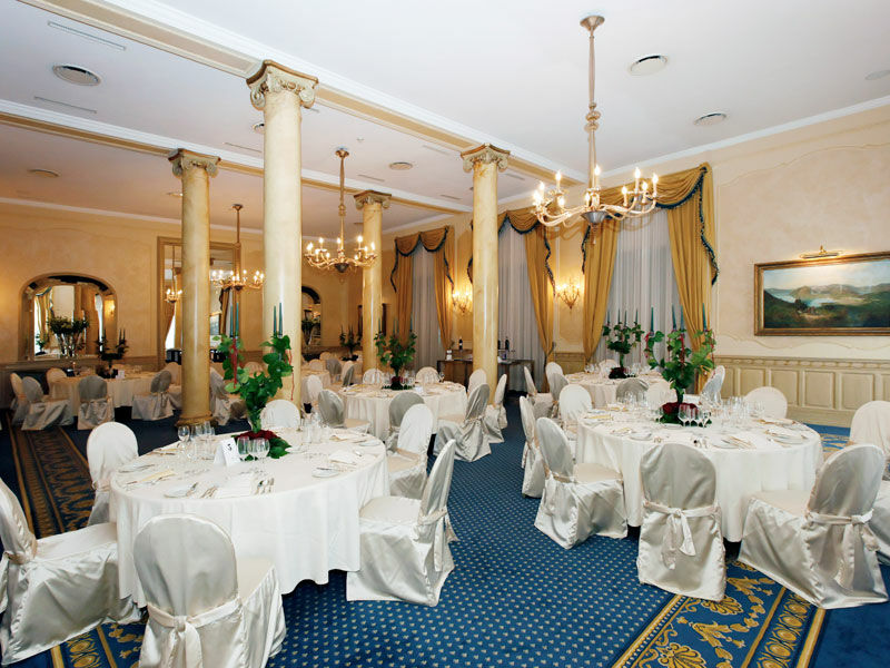 Hotel Splendide Royal Lugano Exterior foto The interior of the restaurant
